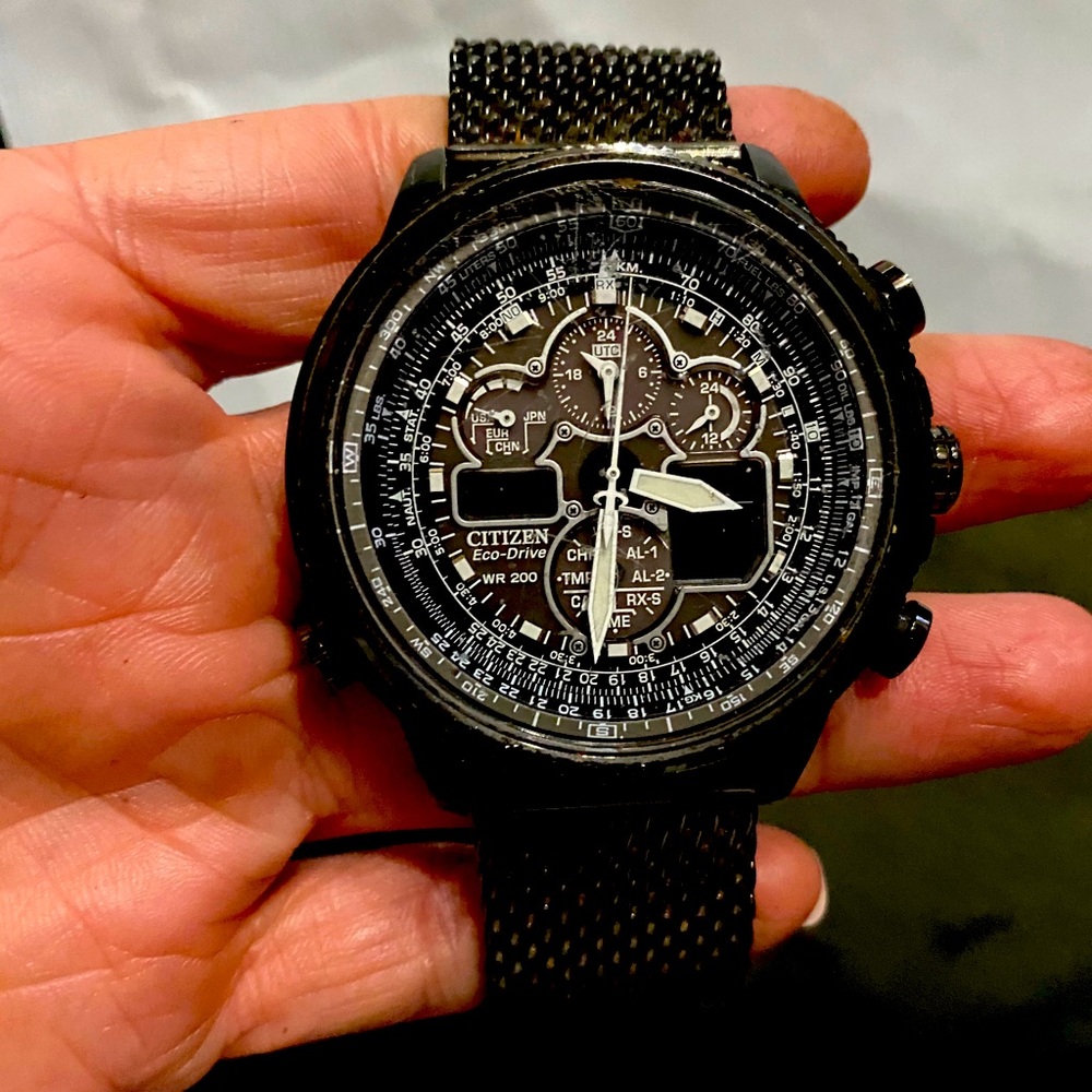 Citizen eco drive Navi hawk WR 200